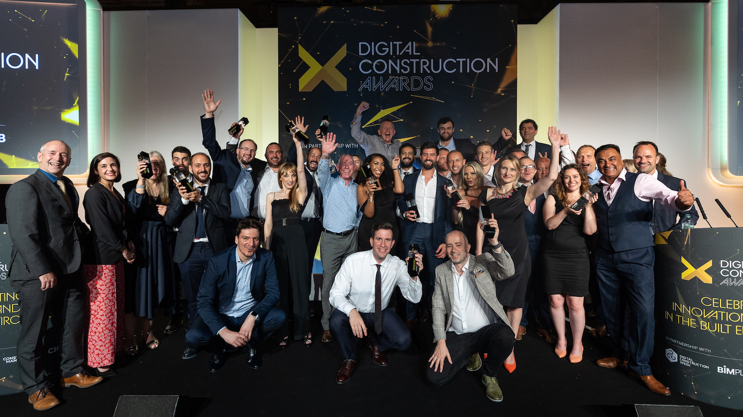 Digital Construction Awards 2023: photo of the winners in 2022
