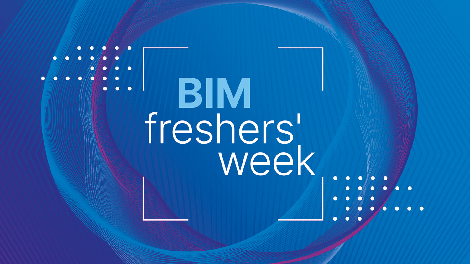 Logo for BIM freshers' week