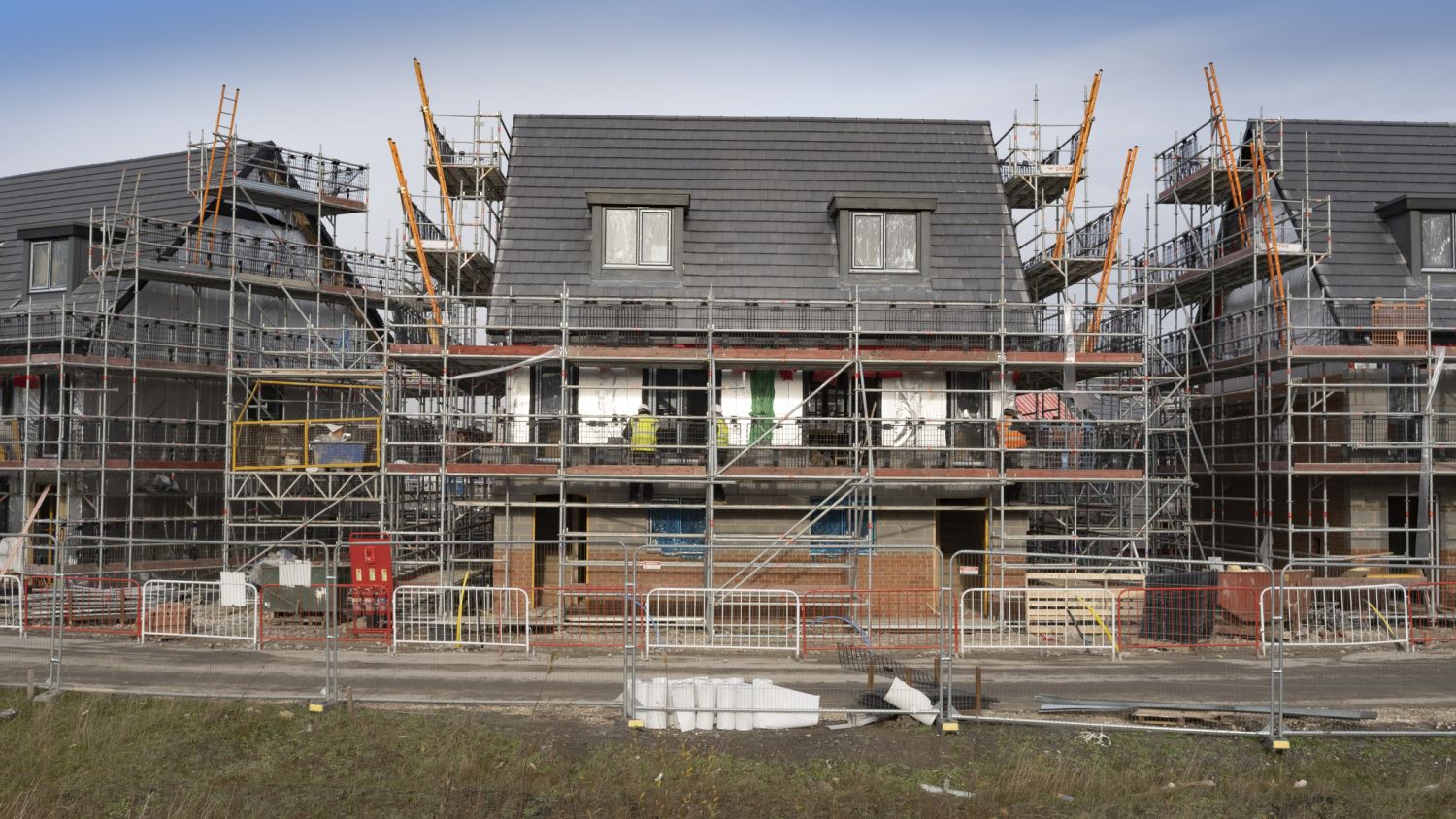 New homes being built in the UK using energy efficient materials (Image: ID 139165588 © Jeanette Teare | Dreamstime.com)