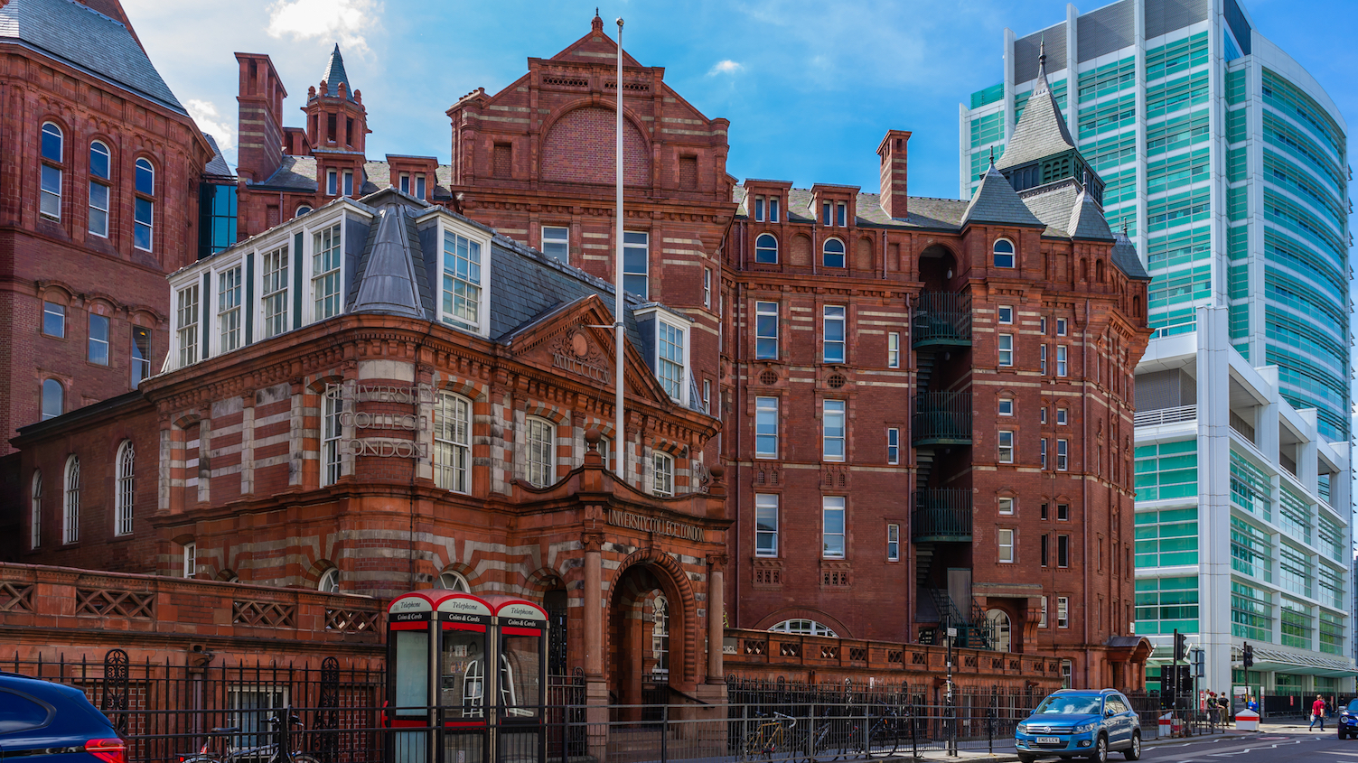 UCL's Cruciform building