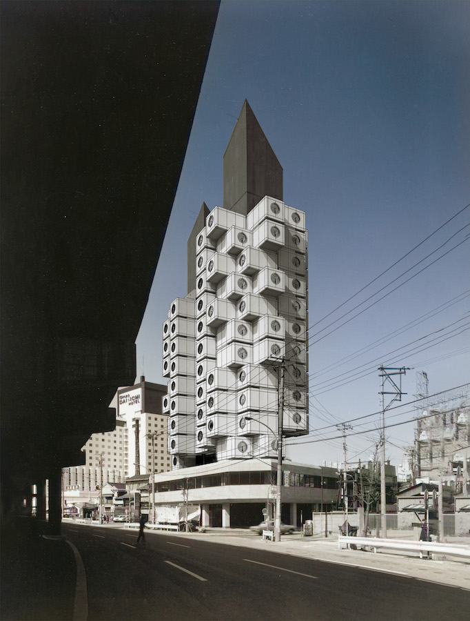 Digital model of the Nakagin Capsule Tower