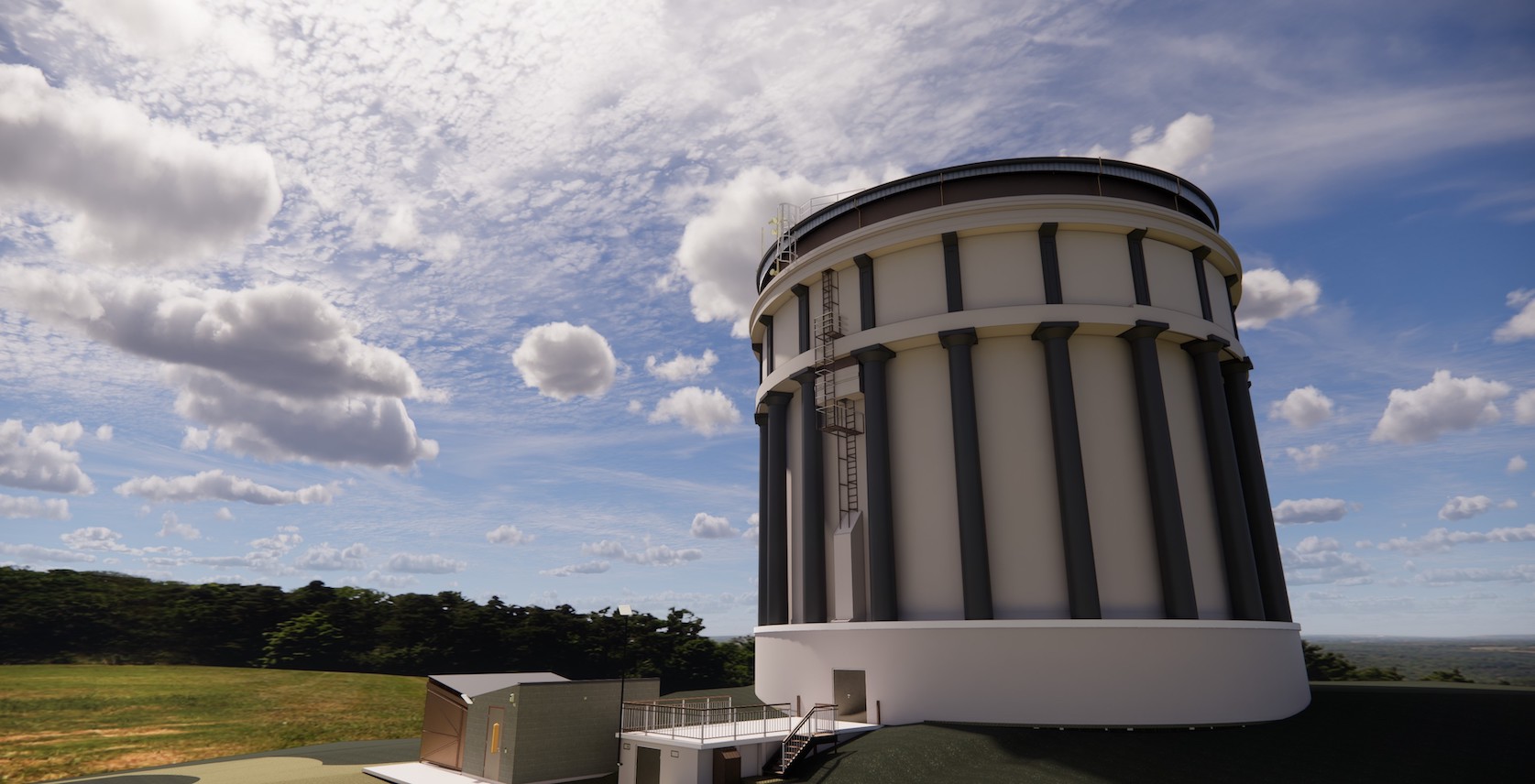 Ruakiwi reservoir - Hamilton City Council water assets