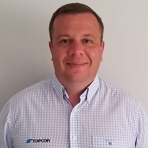 Andy Flood, UK business manager at Topcon GB