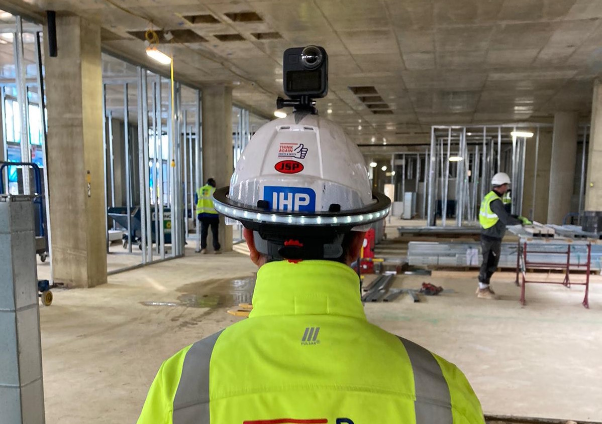 Buildots technology being used by the Vinci/McAlpine JV on the construction of the Royal Bournemouth Hospital - IHP healthcare construction