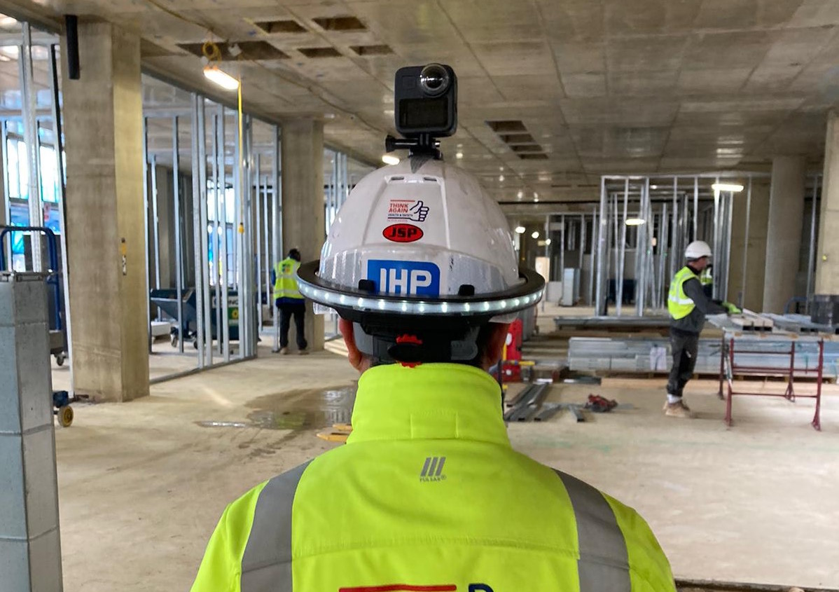 Buildots technology being used by the Vinci/McAlpine JV on the construction of the Royal Bournemouth Hospital