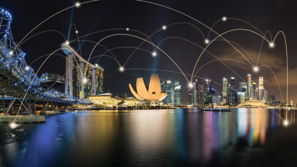 Image of Singapore to illustrate Singapore digital twin story