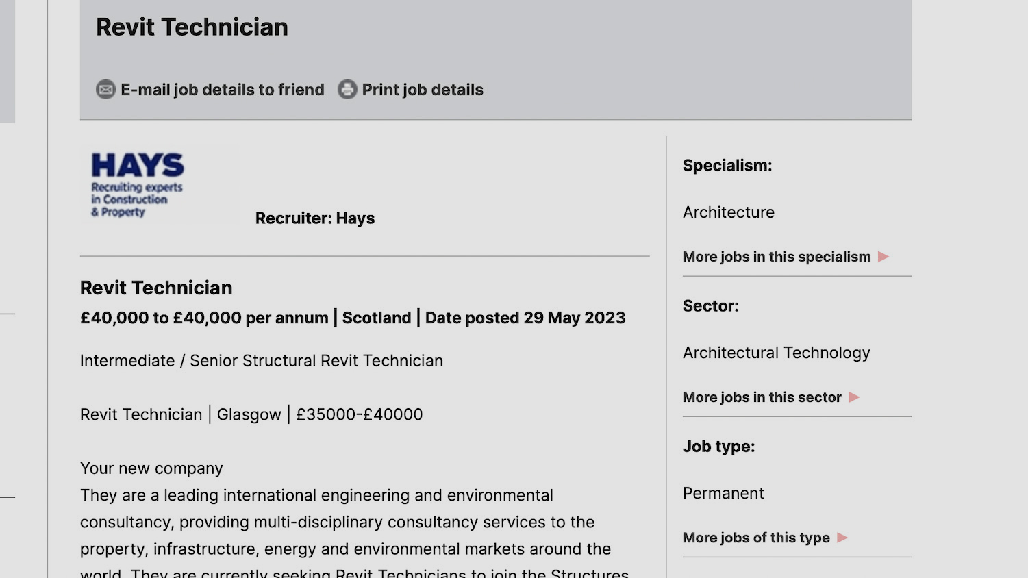 BIM job roles and pay