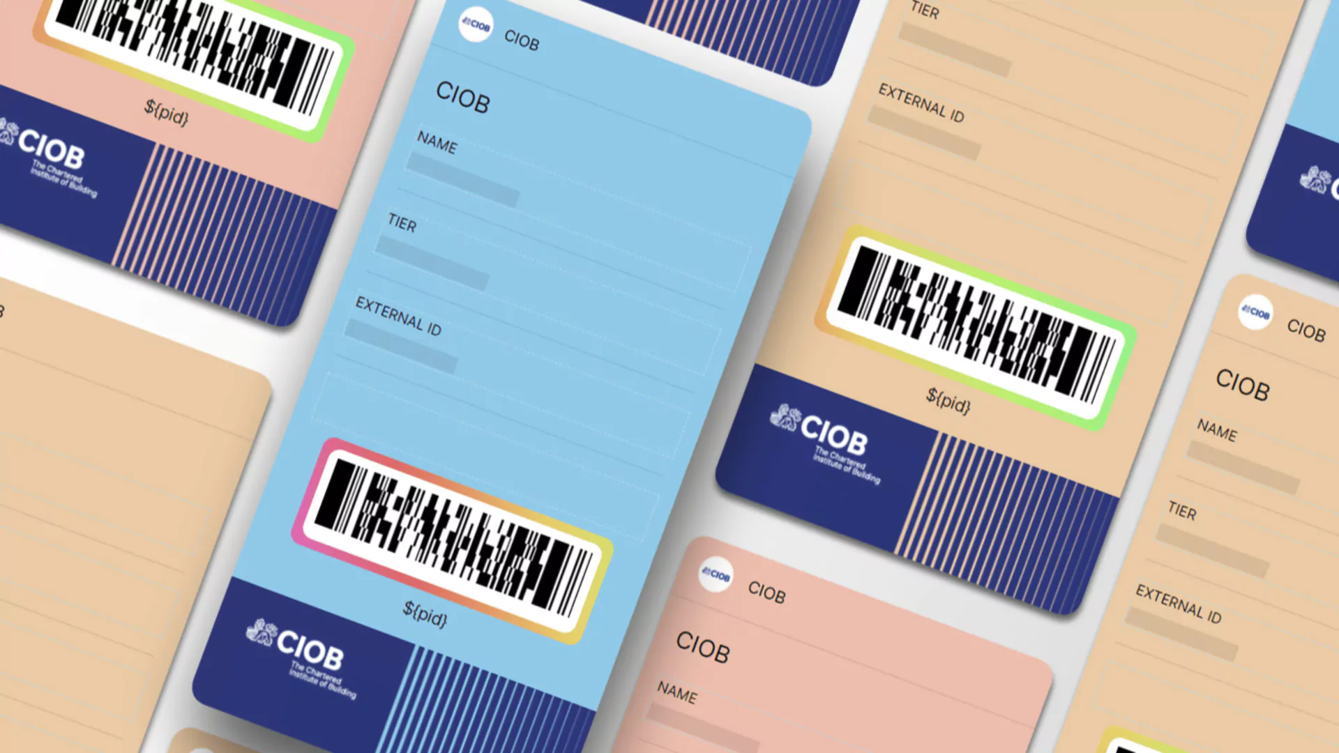 CIOB digital membership cards