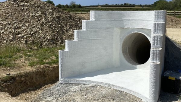 Image of 3D printed headwall tested on the A30