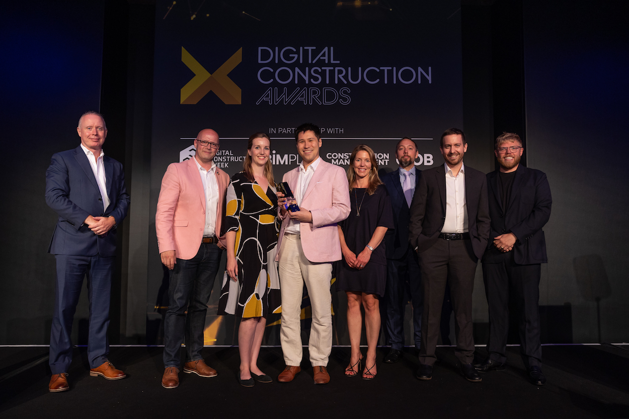 Digital Construction Awards 2023 - Best Use of Data on a Project
