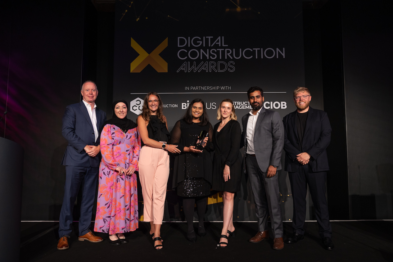 Digital Construction Awards 2023 - Best Application of Technology - Faithful + Gould