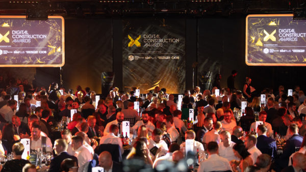 Photo of tables at the Digital Construction Awards 2023
