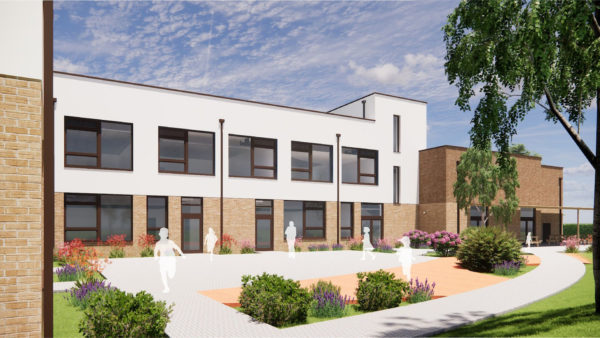 Morgan Sindall carbon calculator - image of the Little Reddings primary school