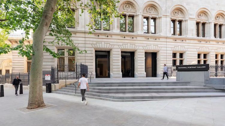 Image of the National Portrait Gallery in London to illustrate Purcell Atvero story