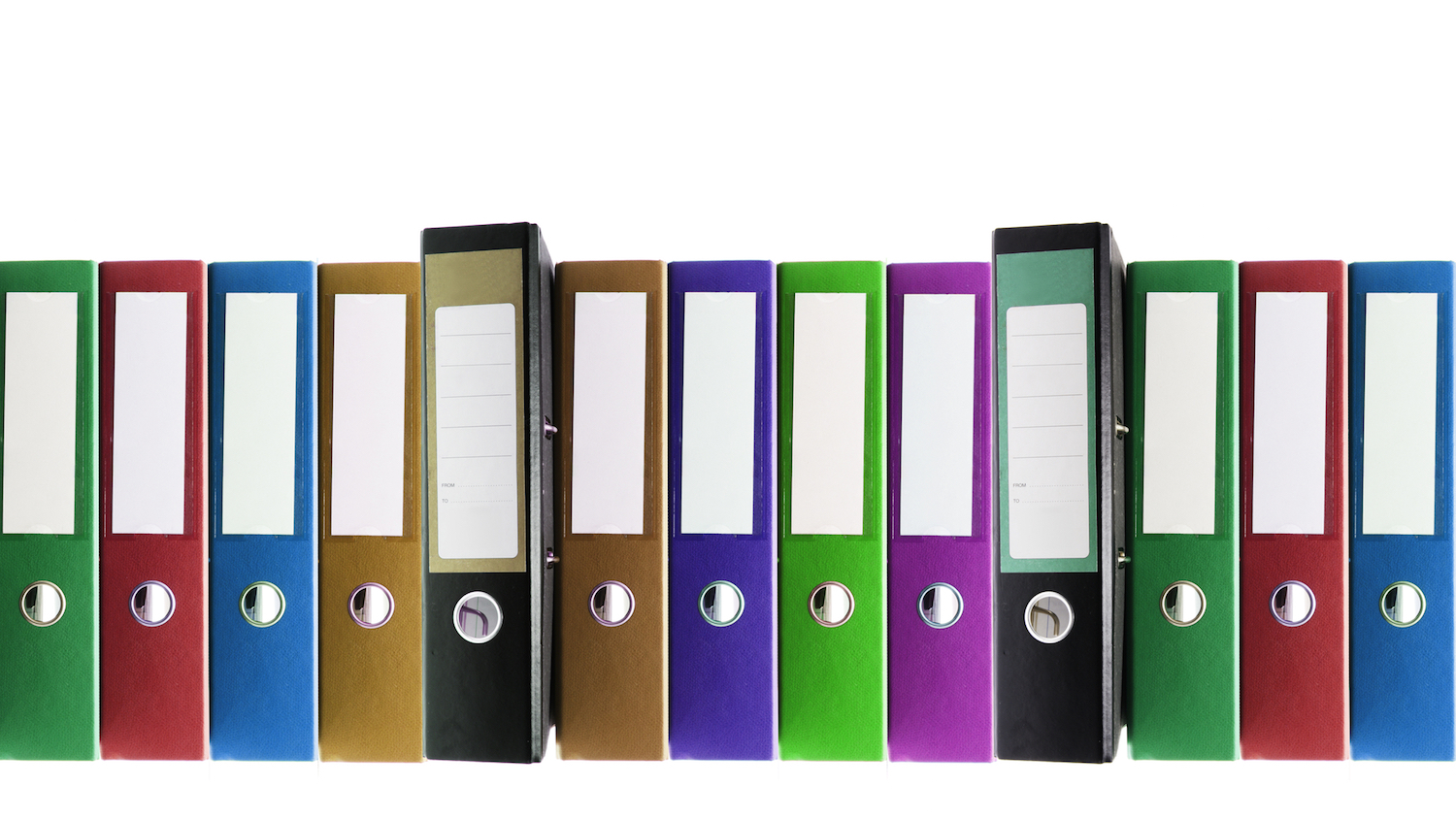 Image of ring binders for printed O&M manuals opinion