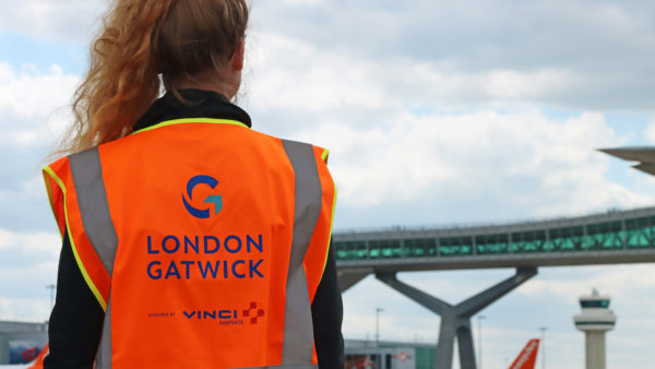 Photo of London Gatwick Airport crew for GIS story